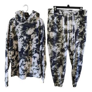 Tie Dye Sweatpants Set pants Medium and Hoodie Large & pants‎ Sz Large